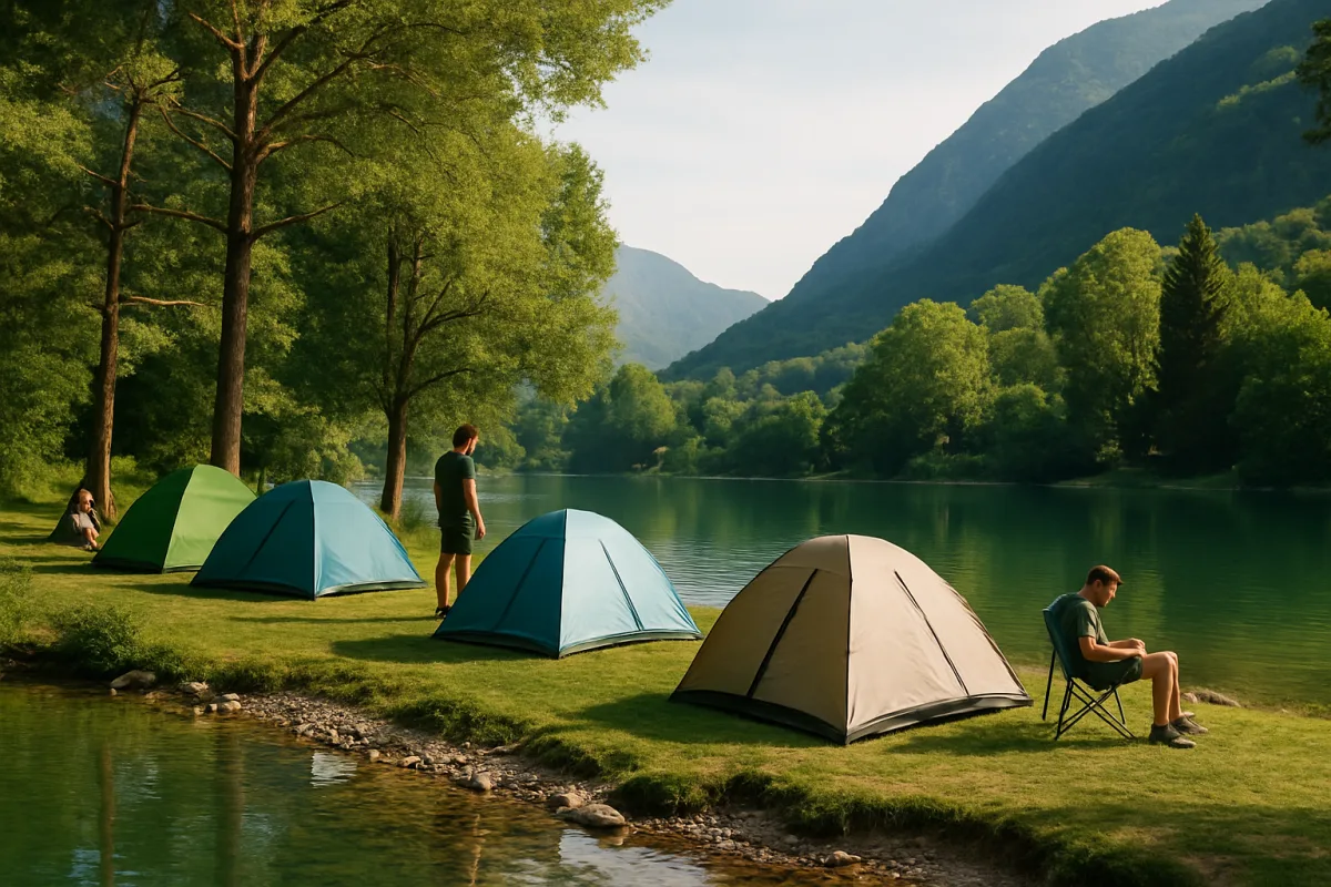 Campeggio al lago: le mete più suggestive