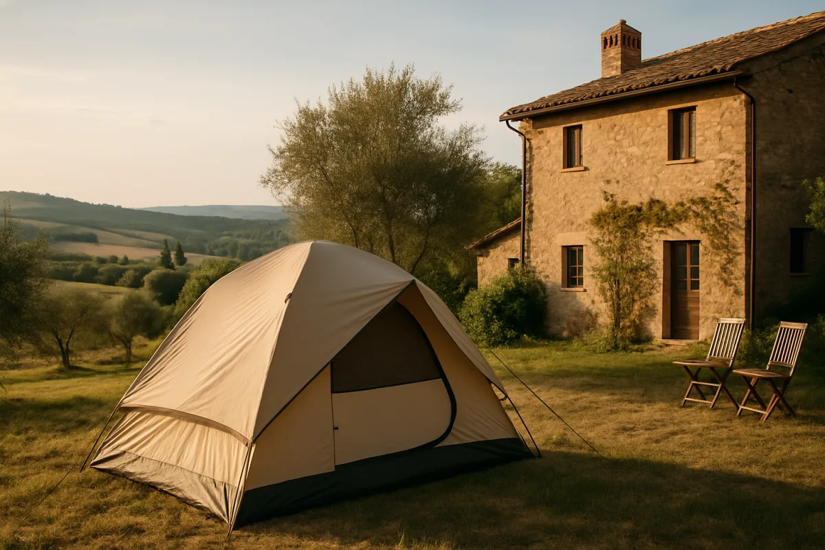 Campeggio in agriturismo: consigli pratici
