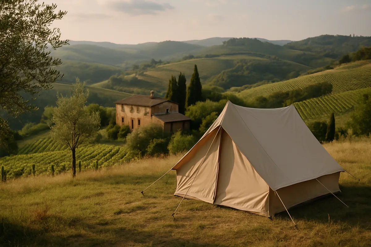 Campeggio in agriturismo: le migliori esperienze