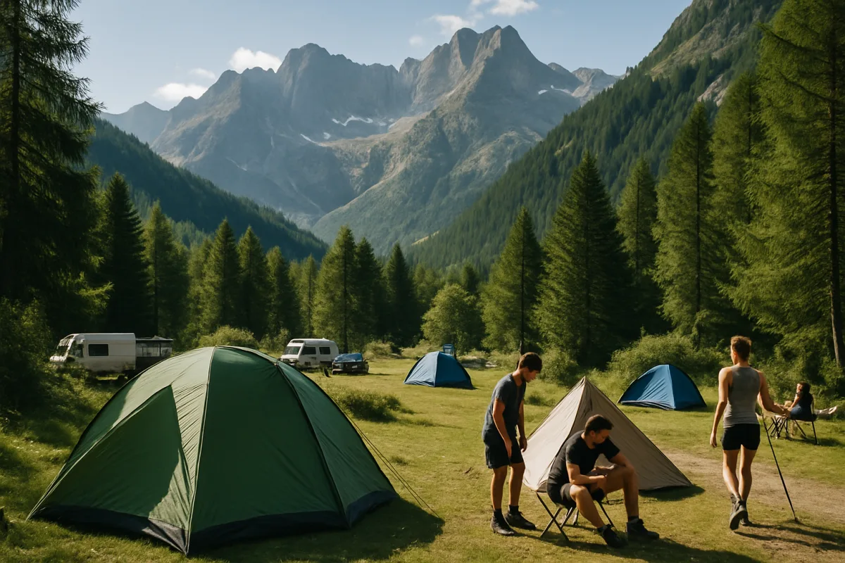 Campeggio in area attrezzata: guida pratica