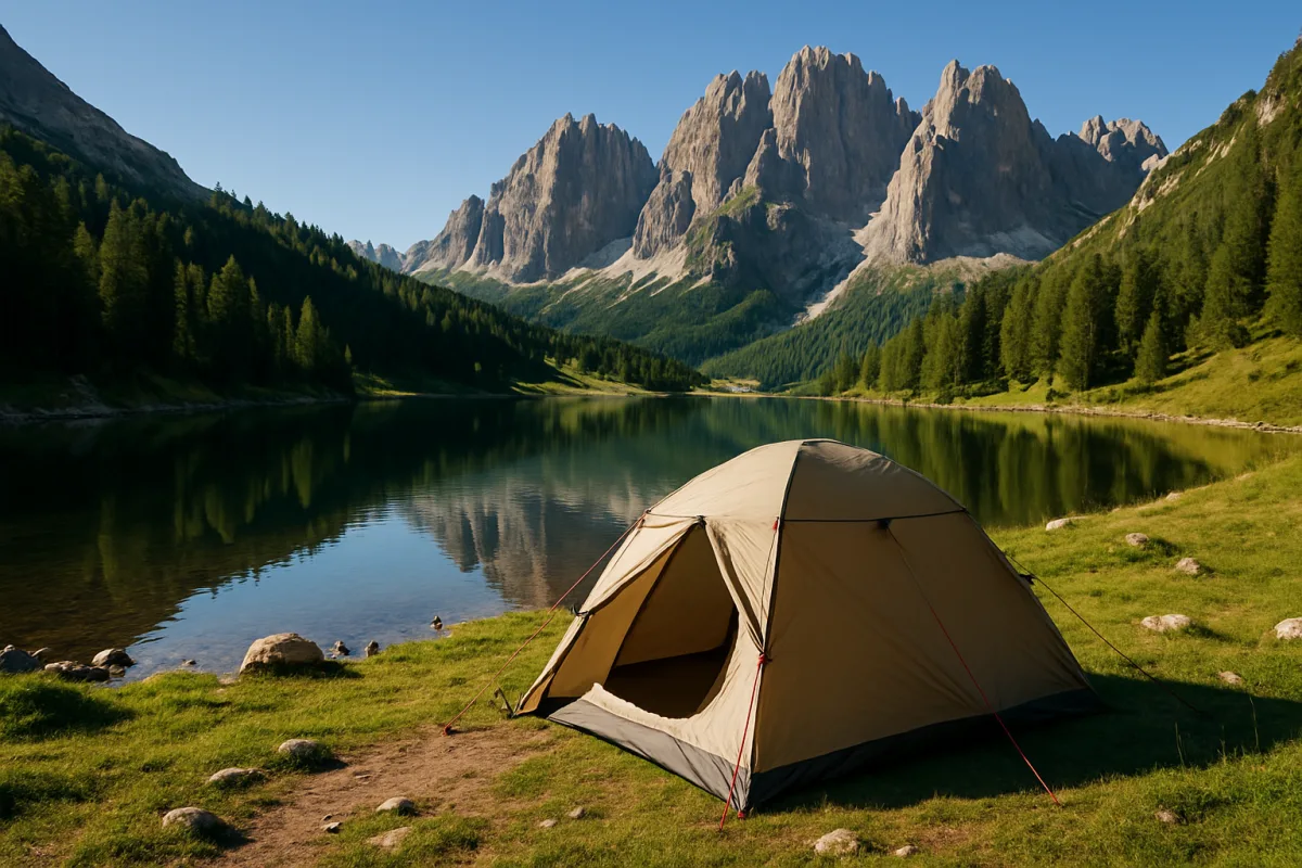 Campeggio in diverse località italiane: guida