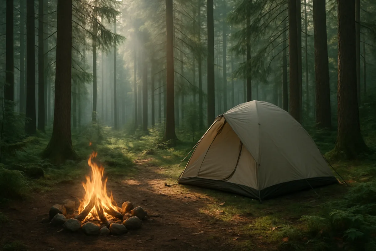 Campeggio in foresta: le migliori località
