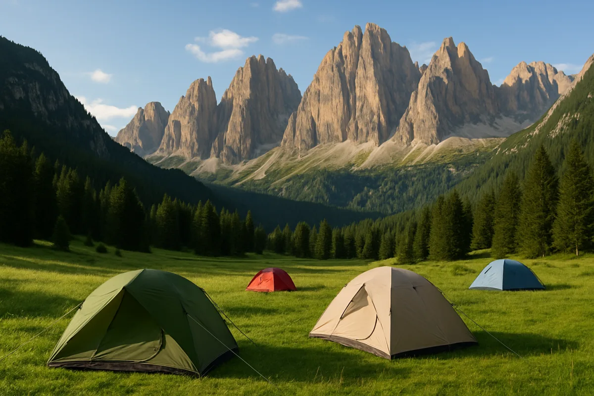Campeggio in Italia: mete imperdibili