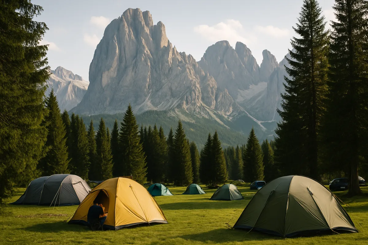 Campeggio nelle dolomiti: consigli utili