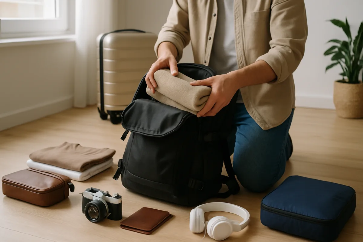 Come preparare uno zaino da viaggio in aereo