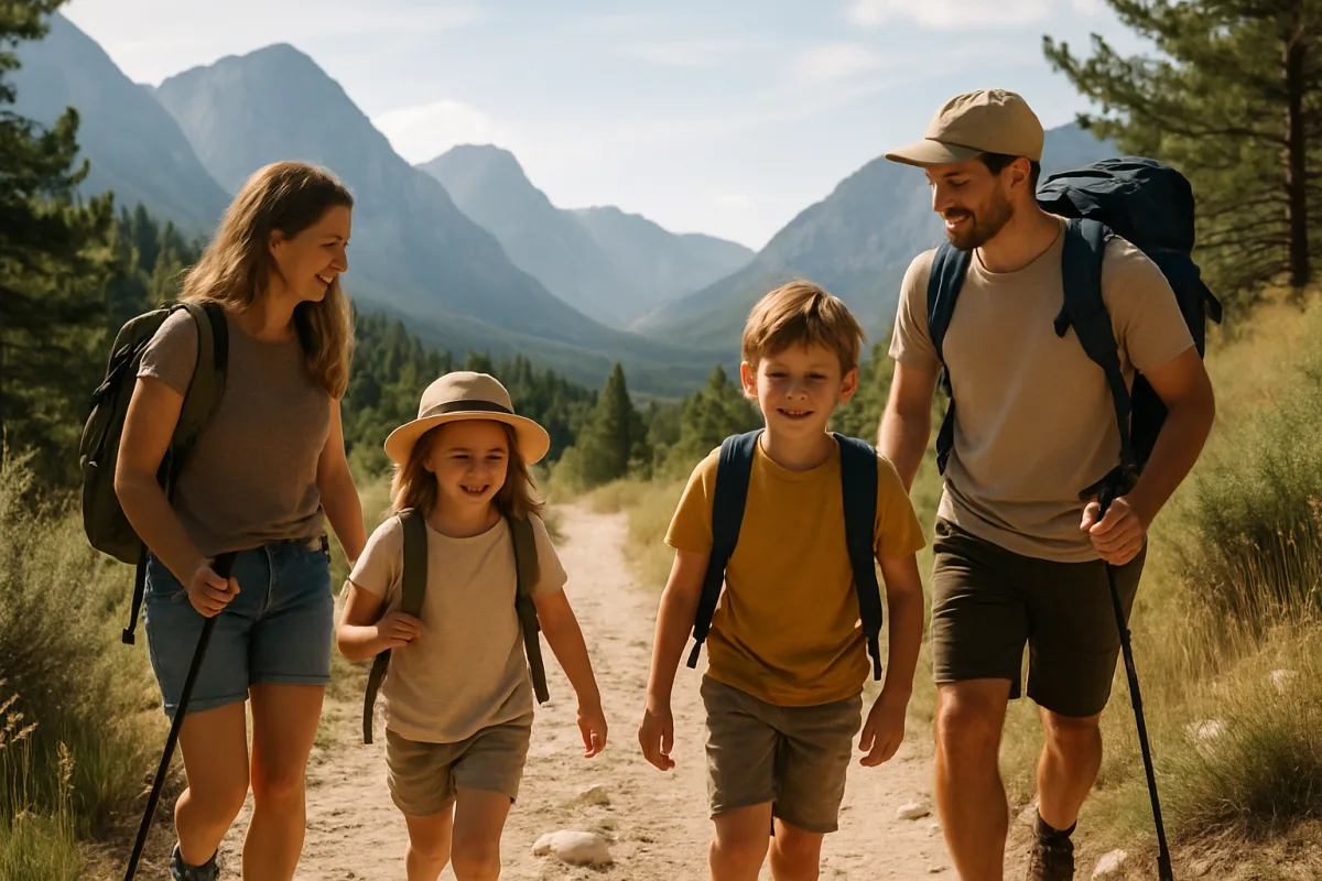 Trekking con bambini: come organizzarsi al meglio