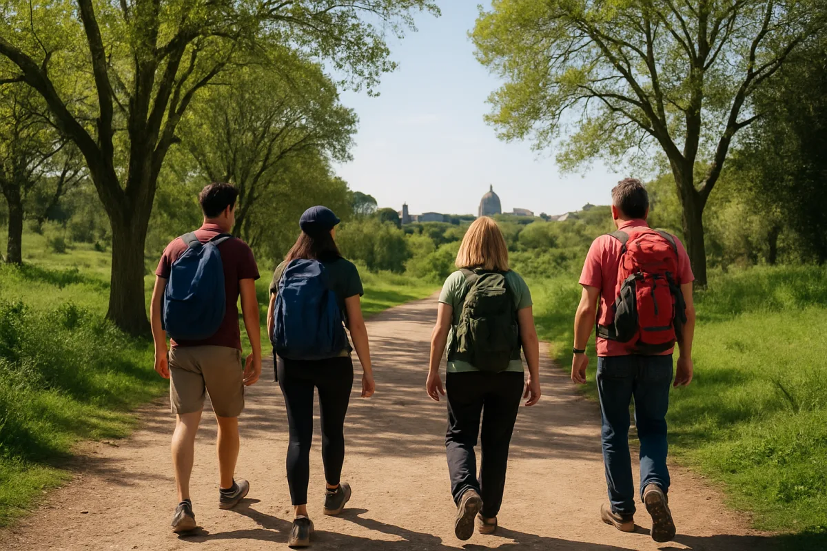 Trekking principianti a Roma: percorsi consigliati