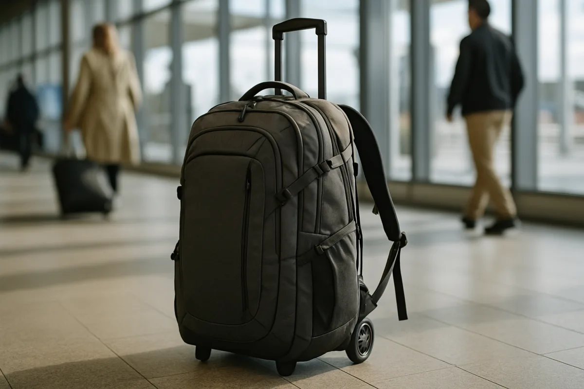 Zaino da viaggio con ruote: vantaggi e svantaggi